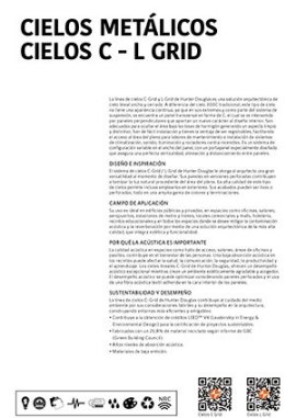 Cielorrasos Metálicos - C