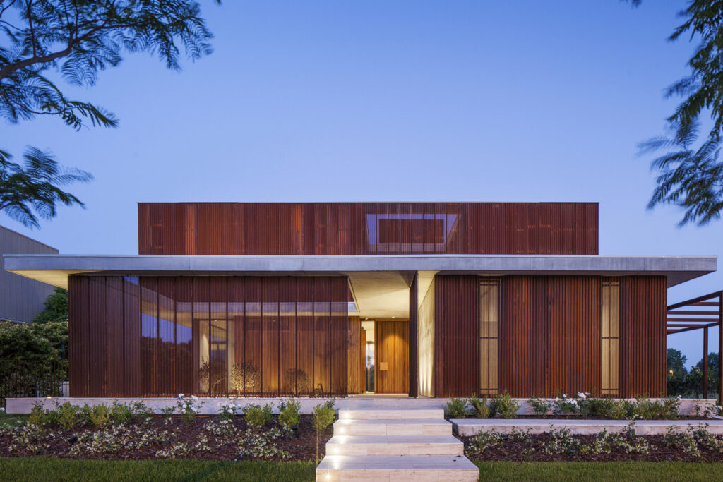 acero corten en casa Albanueva 01