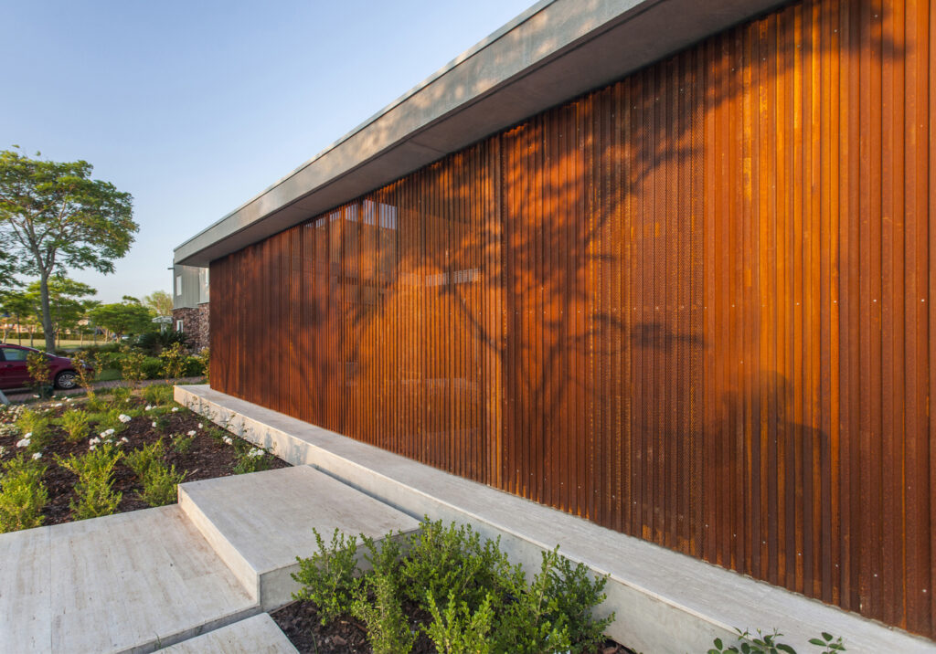 acero corten en casa Albanueva 9