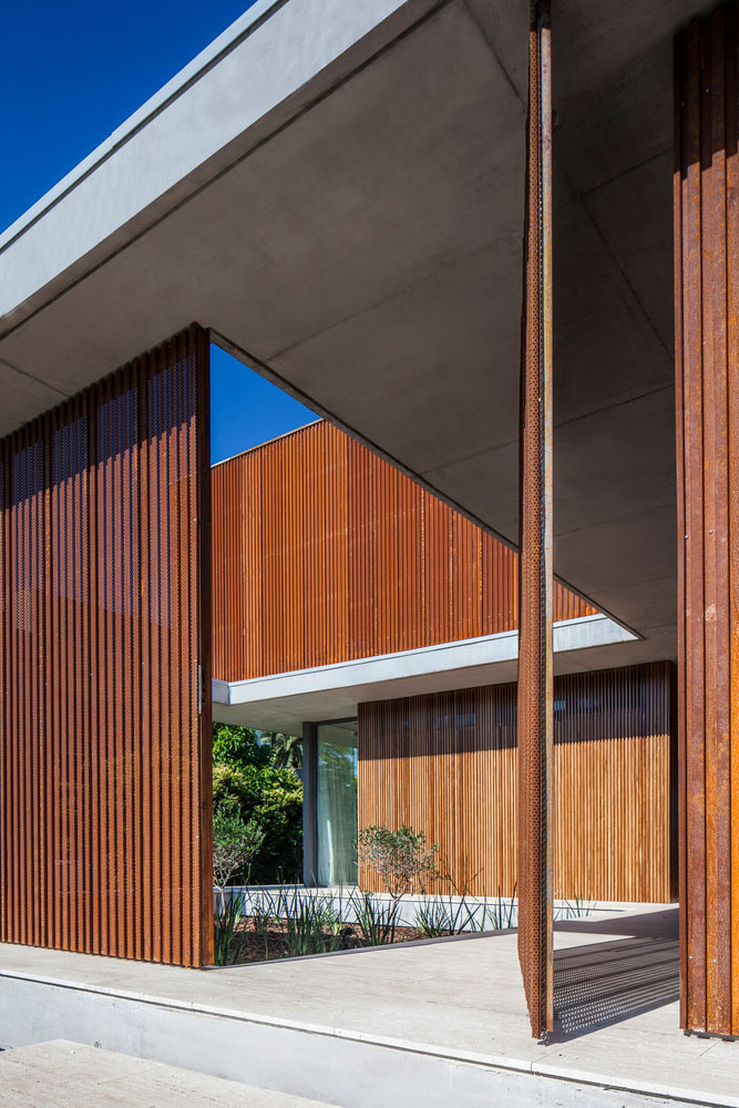 casa con acero corten albanueva 06